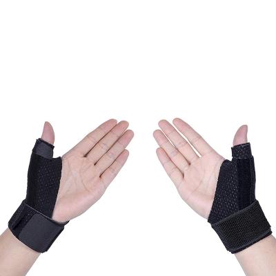 China Adjustable Comfortable Breathable Brace Support Breathable Wrist Splint Thumb Splint Finger Splint Gymnastic Wrist Supporters for sale