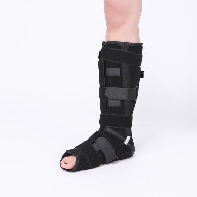 China Adjustable Comfortable Medical Calf Brace Foot Support Stabilizer Breathable Adjustable Calf Support for sale