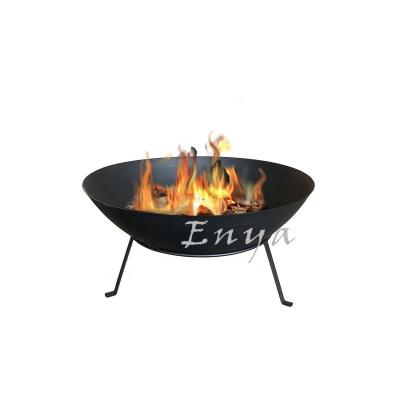 China High Quality Cheap Outdoor Heater Manufacturers Round Steel Fire Pit Outdoor Heat Resistant Black Metal Heater for sale