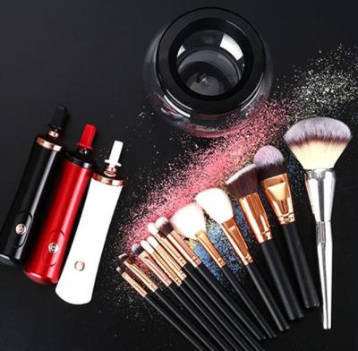 중국 For commercial & BK16A Home Use Liquid Cosmetic Make Up Electric Switch Auto Rotate Brush Cleaner Tool Color Makeup Brush Cleaner and Dryer Machine 판매용