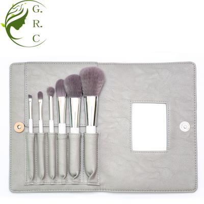 China Makeup Brushes Cosmetic 7 Pcs Makeup Brushes Pink Private Label Flat Brush Synthetic Makeup Brushes Makeup Brush Set for sale