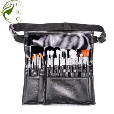 China New NATIONAL Hot Selling Salon Personalized Makeup Artist Brushes Set Belt Kit Make Up Brush With Brush Cosmetic Bag for sale