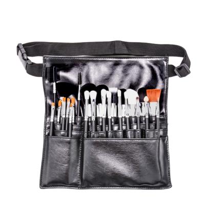 China Angular Blush Professional 25pcs Artist Makeup Brushes 24 PC Private Label Belt Bag Makup Cosmetic Brush Set Make Up Brush With Belt Bag zu verkaufen