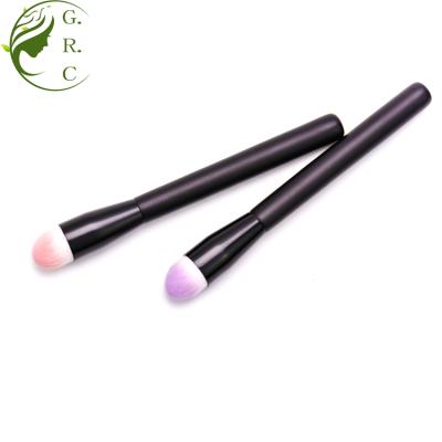 China Angular Blush Vegan Foundation Makeup Brushes Protect To Powder Foundation Liquid Kabuki Contour Brush for sale