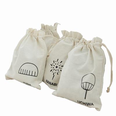 China Wholesale Custom Canvas Eco-Friendly Cotton Nonwoven Drawstring Bag With Logo Printed for sale