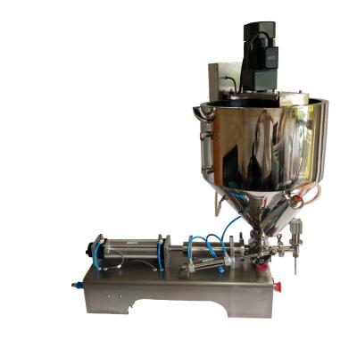 China HANBOO G1WG Pneumatic Food Paste Freeze And Liquid Filling Machine With Heater And Stirring Device for sale