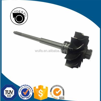 China HX35 HX40 HX55 Turbo Balanced Shaft And Compressor Wheel Rotor Turbine Wheel Assembly A4 Allroad for sale