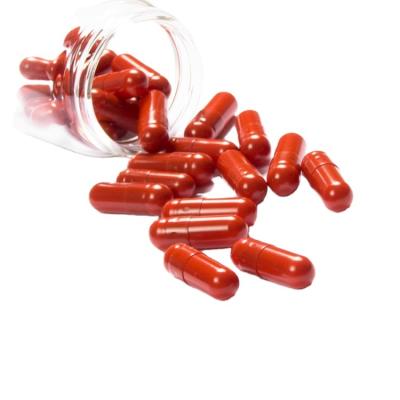 China Suitable for Vegans and Vegetarians Healsee Size 0 HPMC Red Vege Capsules for Vegetarian for sale