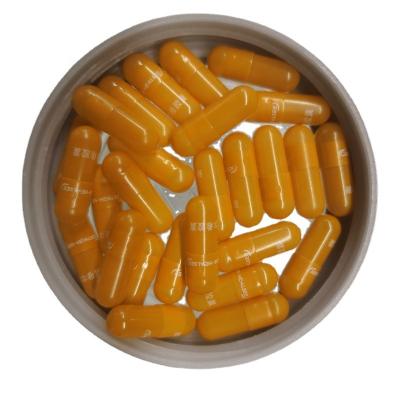 China Suitable for Vegans and Vegetarians Size 4 HPMC Yellow White Vegetarian Capsules for sale