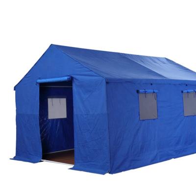 China Wholesale Emergency Care High Wind Resistance Waterproof Disaster Emergency Relief Modular Canvas Tent for sale