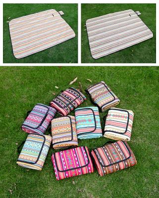 China Portable Cozy Picnic PVC Mat Cloth Waterproof And Moisture-Proof Outdoor Beach Mat for sale