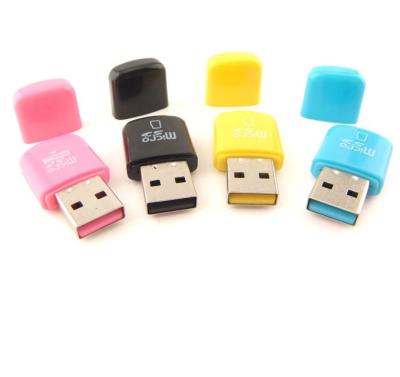 China High Strength ABS Engineering Plastics Hot Sell Mini USB Card Reader All In 1 Card Reader Cheap Price for sale