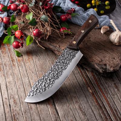 China 7.1 Inch Butcher Knife Durable Handmade Forged Stainless Steel Paring Knife For Home And Kitchen for sale