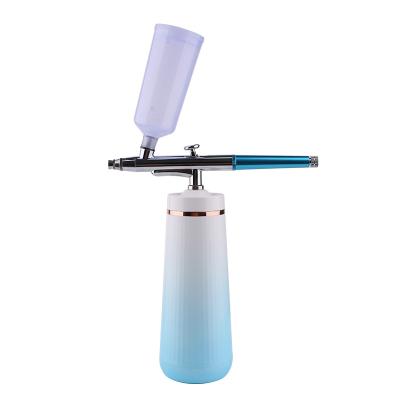 China Wholesale Manual Adjustment Moisturizer Oxygen Spray Fine Mist Gun Nano Oxygen Skin Vapor for sale