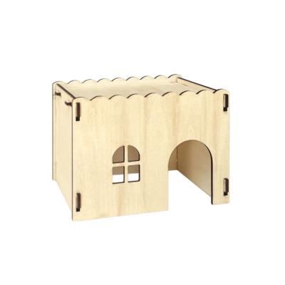 China Viable Hamster Shelter House Cooling Wooden House Summer Ice Protection Hut, Cool Golden Bear Summer Supplies, Play Nest for sale