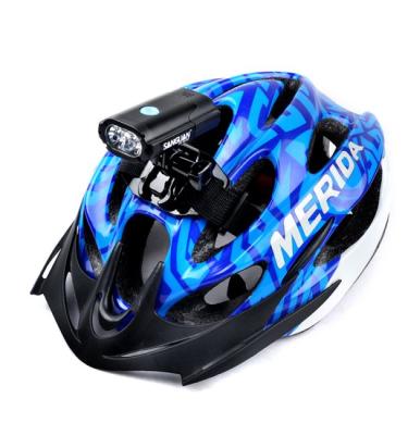 China Aluminum Alloy+ABS Manufacturer High Quality 500 Lumen USB Rechargeable Bike Helmet Led Light for sale