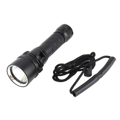 China Shenzhen 1200 Lumen XML L2 LED Camping 200 Meters Diver Underwater Waterproof Torch Light Scuba Diving Equipment Flashlight for sale