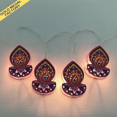 China Diwali Lights Diwali Lights Diwali Decoration Diya String Fairy Lamp New India Dewali Led Diwali Light for sale