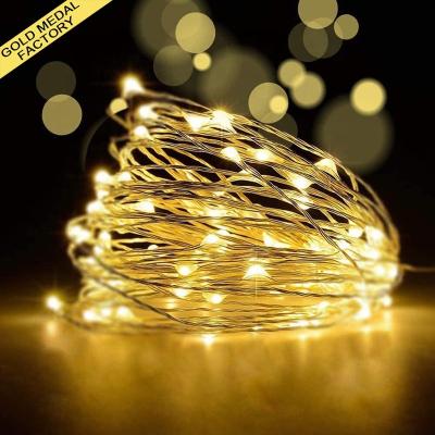 China Christmas Lights Battery Operated Christmas Lights Factory Price Battery Cable String Fairy Lights Holiday Lighting Luces De Navidad Decoration Christmas Lights for sale