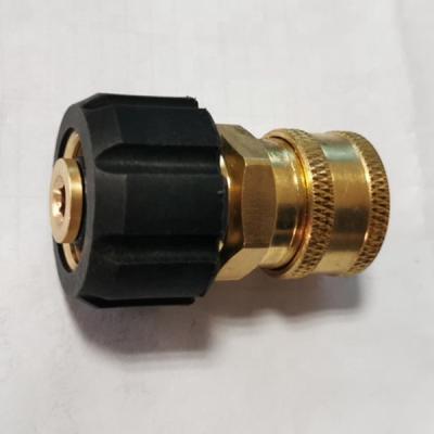 China Brass Pressure Washer Adapters/Fittings-M22 Female to 3/8