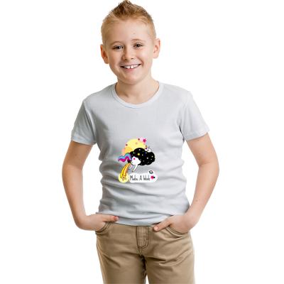 China QUICK DRY fashion kid clothes boys short sleeve top t-shirt kids fashion t-shirts for sale