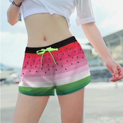 China Breathable Quick Dry Vacation Shorts Loose Beach Pants Printed Swimming Trunks for sale