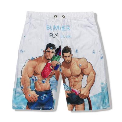 China Wholesale custom made sublimation breathable printing quick dry men's beach boardshorts beach pants for sale