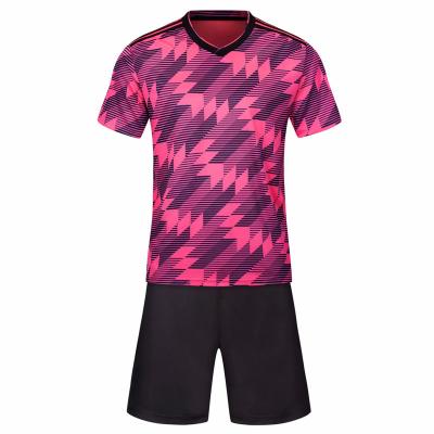 China Hot Sale Men's T-shirt Sets Do Sport Wear Football Jersey Soccer Uniforms For Adult for sale