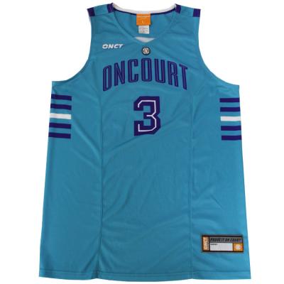 China 100% Polyester Antibacterial Printing Basketball Unifroms/Basketball Suit/Basketball Tank Top Antibacterial for sale