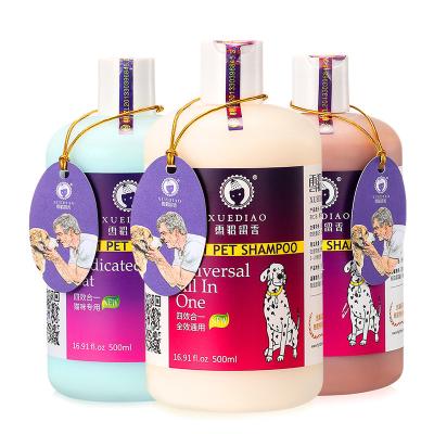 China Cat Whitening Organic Natural Pet Sustainable Hot-selling Dog Shampoo and Conditioner for sale