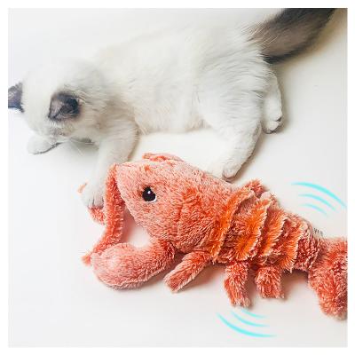 China Viable Factory Products Hot Electric Simulation Dogs and Cats Plush Toys Molar Chew Interactive Toys, Usb Charging for sale