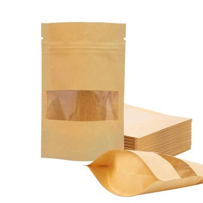 China Biodegradable Wholesale Custom Kraft Paper Waterproof Bag For Food for sale