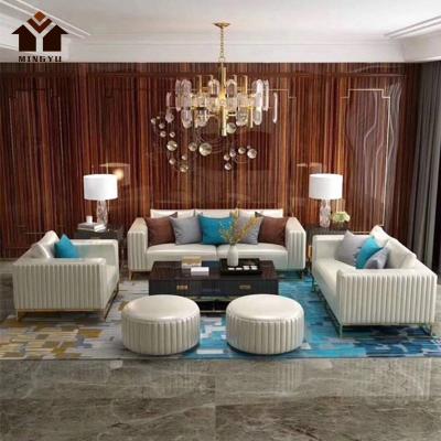 China Modern Design Living Room Furniture Comfortable Apartment Tufted Sofa European Can Be Dismantled Wash Tufted Sofa for sale