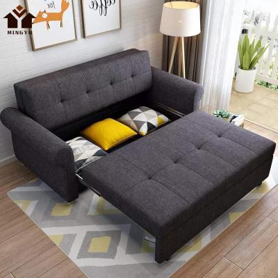 China (Other)Adjustable Factory Supplied Small Space Convertible Fold-Apart Loveseat Sofa Bed Modular Foam Divan Custom Convenient Guest Bed for sale