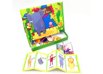 China Funny Childrens Educational Games , Match Game Set Magnet Activities For Kids for sale