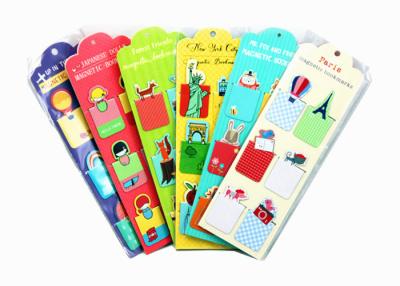 China Kundenspezifisches Foto waschbare 6*2.5cm personifizierte magnetische Bookmarks zu verkaufen