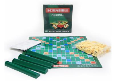 China El juego de ajedrez del ODM fijó el tablero Toy Magnetic Blocks For Toddlers de la teja de las letras del Scrabble en venta