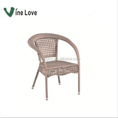 China New Modern Design Modern Design Eco-friendly Cheap Outdoor Hall Furniture Garden Patio Farmhouse Dining Chair Patio Durable Rattan Wicker Chair for sale