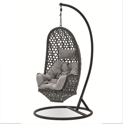 China Modern High Quality Patio Woven Sash Outdoor Furniture Gardenand Garden Rattan Waterproof Swing Chair for sale