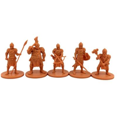 China Custom Made Custom Make War Game Plastic Miniatures , OEM 28mm Plastic Miniatures For Board Games for sale