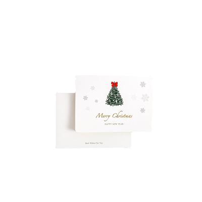 China Greeting Card Luxury Eco-Friendly Christmas Small Mini Greeting Family Friend Gift Stocking Wholesale Price for sale