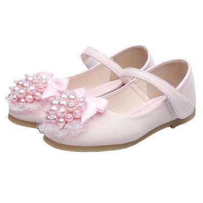 China Other Girls Princess Shoes Lace Up Flower Girls Shoes Children's Dancing Shoes for sale