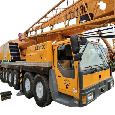 China TRUCK CRANE Second Hand Boom Crane Changjiang 130 TON Mobile Truck Crane LT1130 Telescopic Heavy Duty Crane for sale