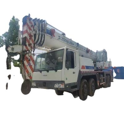 China TRUCK CRANE New Model Used 5 Boom Crane Used Zoomlion 50ron QY50V5 Telescopic Mobile Crane for sale