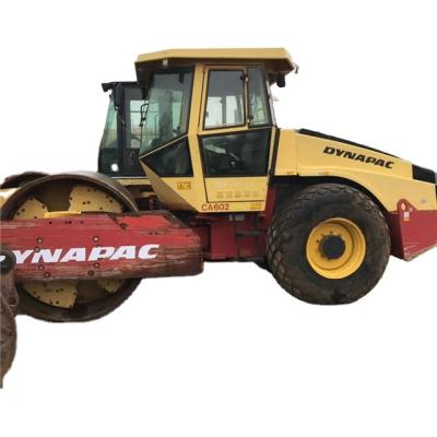 China Construction machinery used Dynapac CC211 CC421 CA602 double drum road roller compactor hydraulic tire roller for sale