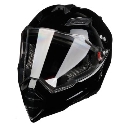 China Brand New Style Full Face Helmet Plastic Full Face Off Road Motorcycle Helmets for sale