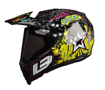 China Full Face Helmet Off Road Motorcycle Dot Certified Bright Pink Full Face Helmet Open Face Safety For Chopper Cruiser Biker for sale