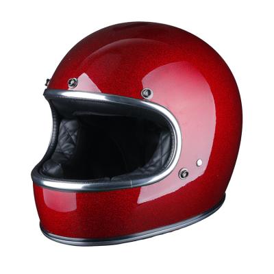 China Portable High Quality Motorbike Safety Helmet Motorcycle Sun Visor New Full-Face Designed Cascos for sale