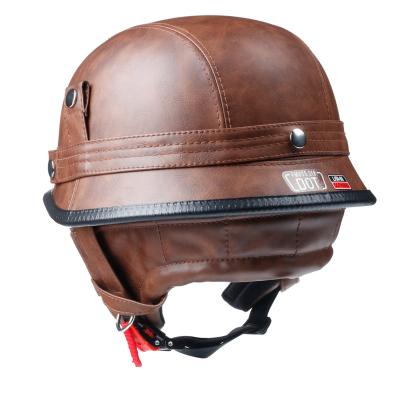 China Half Face Helmet Racing Cheap Retro Motorcycle Helmets Capacete Half Face Motor Bike Helmets For Bicycle for sale