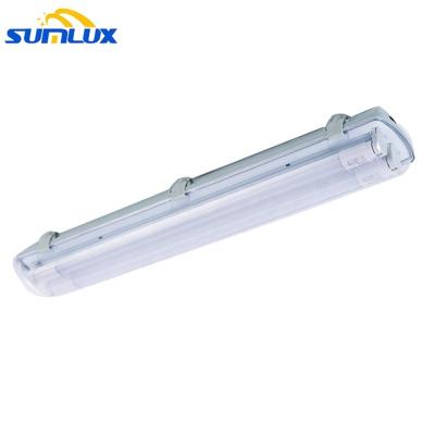 China Warehouse made in china 5 years warranty triproof light 2ft 4ft led tube light 18W 36W 40W garage triproof light for sale